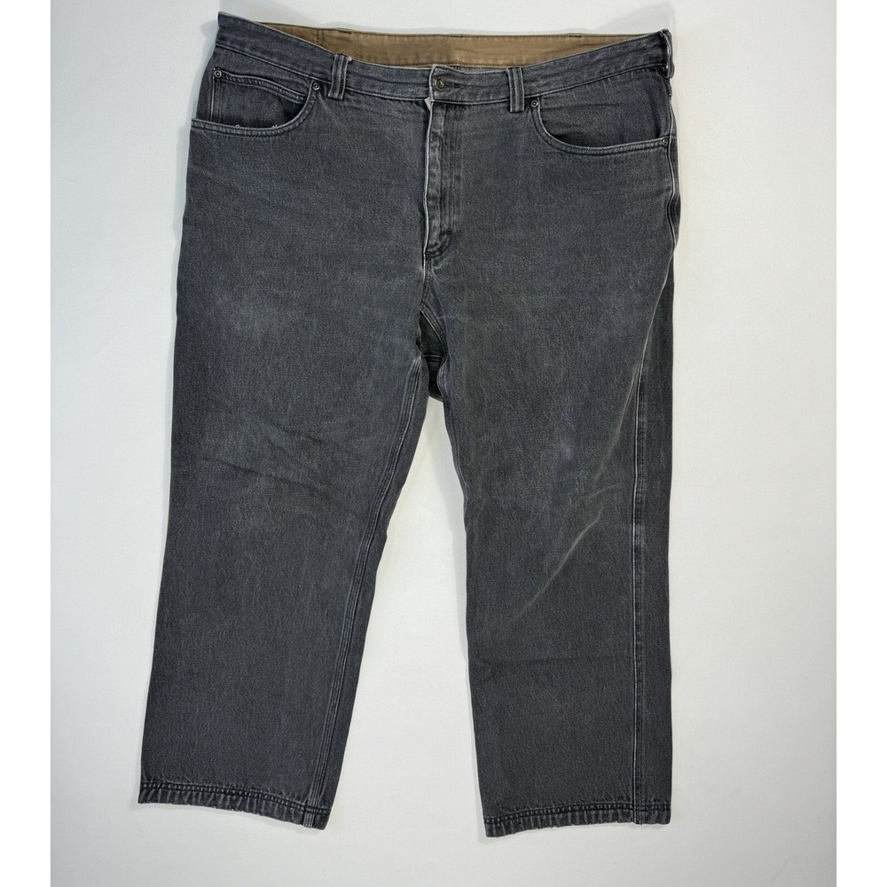 Duluth Trading Co Jeans Men’s 42x30 (42x29) Grey Denim Work Construction Casual